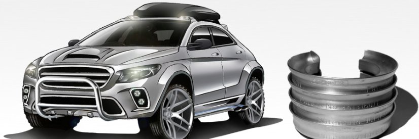podložka pro zvýšení světlé výšky automobilu 12 mm