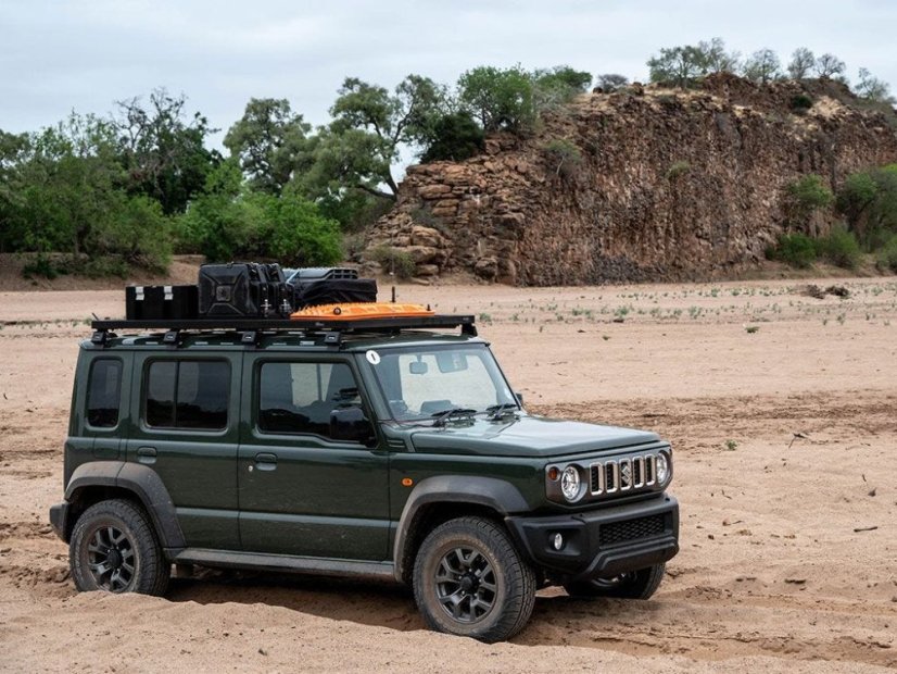 Expediční střešní nosič pro Suzuki Jimny 5 dveří 2023+ hliníkový