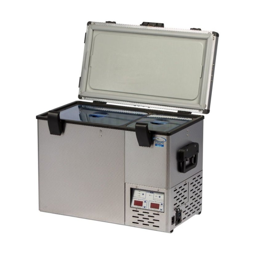 Dvoukomorová chladnička a mraznička 45l National Luna 12V/24V