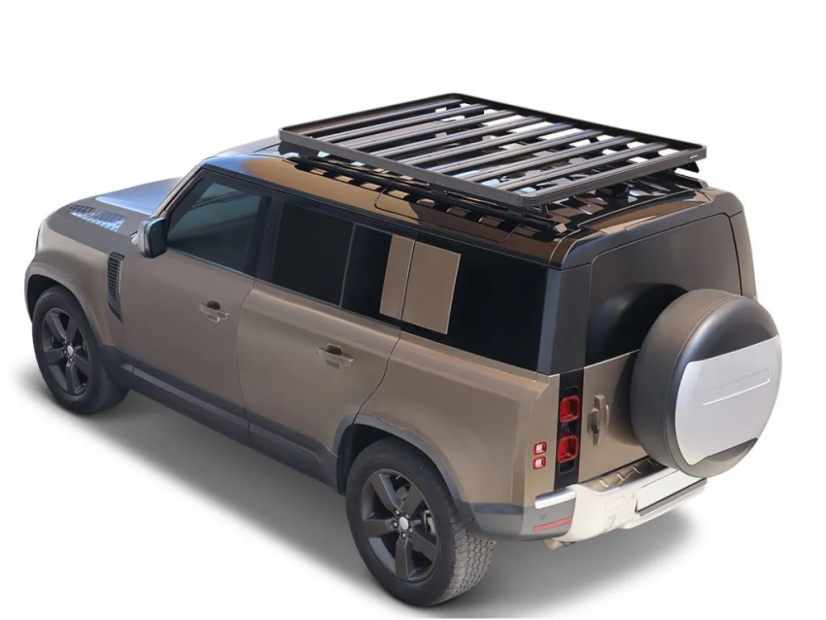 LAND ROVER DEFENDER 110 L663 (2020-SÚČASNOSŤ) SADA STREŠNÉHO NOSIČA SLIMLINE II S TVAROVANÝMI LIŠTAMI