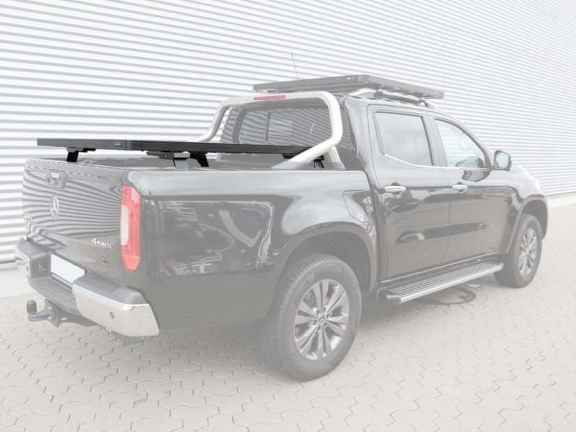 MB X class záhrada na korbu