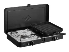 Vařič dvouplotýnkový kempingový Turbo Deluxe FFD / 30mbar