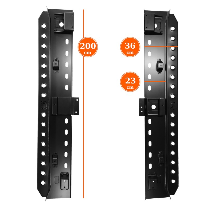 Boční prahy HD pro Land Rover Defender L663 Rock slider