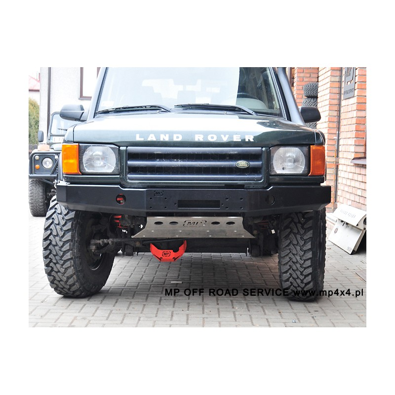 Nájezdový plech Land Rover Discovery 2 hliník pro nárazník HD