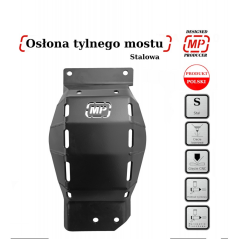 Osłona główki tylnego mostu do Discovery 5 od 2016