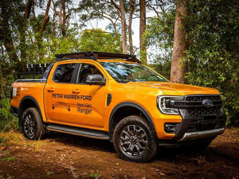 Střešní nosič Ford Ranger T6.2 Wildtrak/Raptor Double Cab 2022+