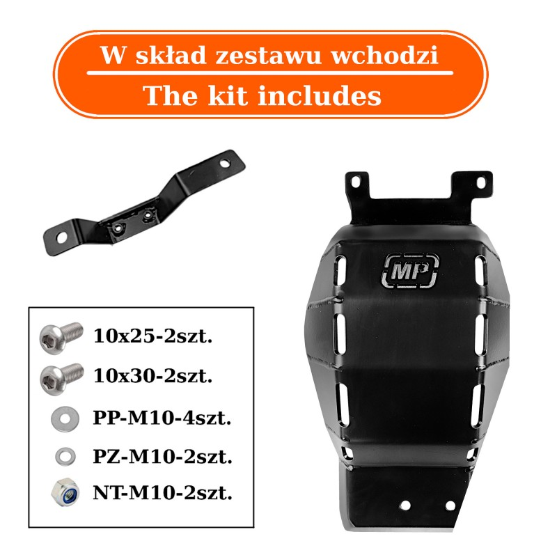 HD kryt diferenciálu zadnej nápravy Land Rover Defender po roku 2020 l663 diesel D300