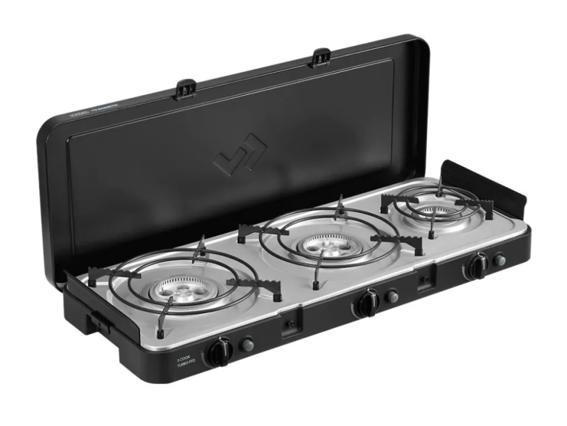 Varná doska Turbo Deluxe s 3 platničkami / 50mbar
