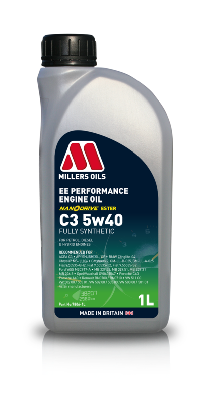 EE PERFORMANCE C3 5w40 1L motorový olej