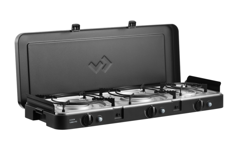 Vařič s plotýnkami 3 Cook Turbo Deluxe, 30 mbar