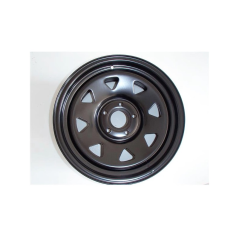 Disk plechový 16x8 5x120 černý ET25