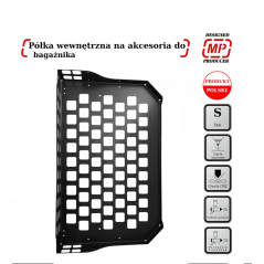 Polička na príslušenstvo pre batožinový priestor HD2 vozidla Land Rover Discovery 3 /4