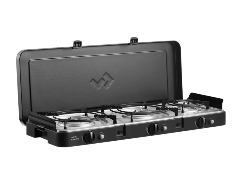 Varná doska Turbo Deluxe s 3 platničkami / 50mbar