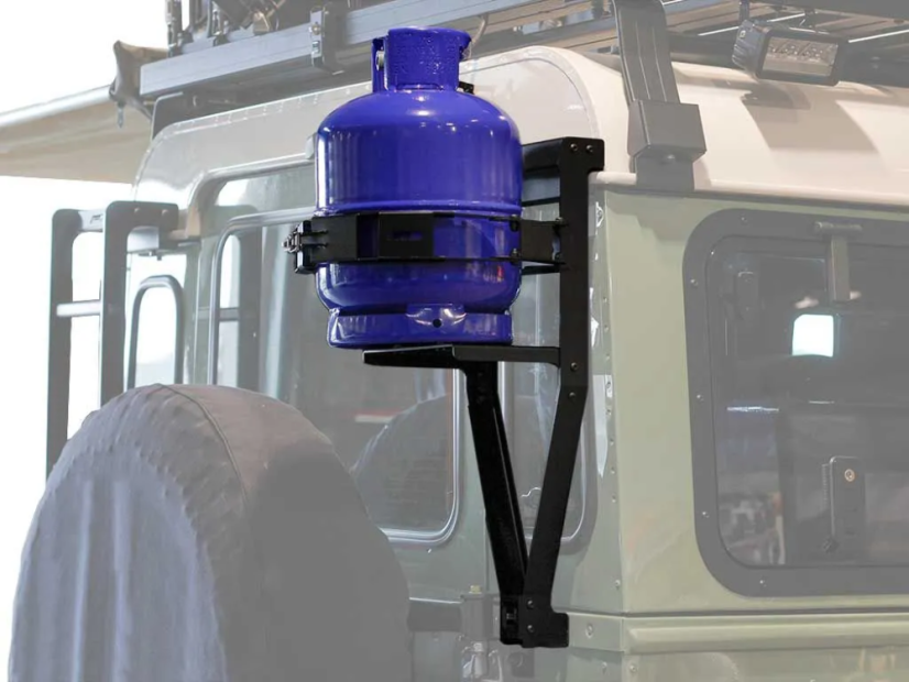 Land Rover Defender 90/110 Držiak na jednu plynovú fľašu