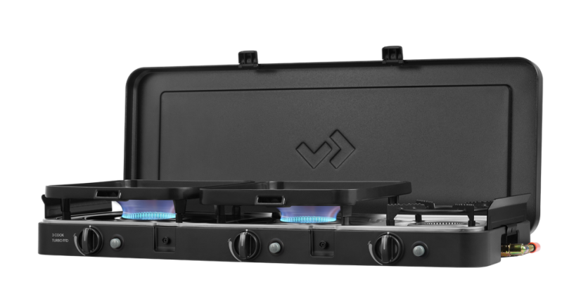 Vařič s plotýnkami 3 Cook Turbo Deluxe, 30 mbar