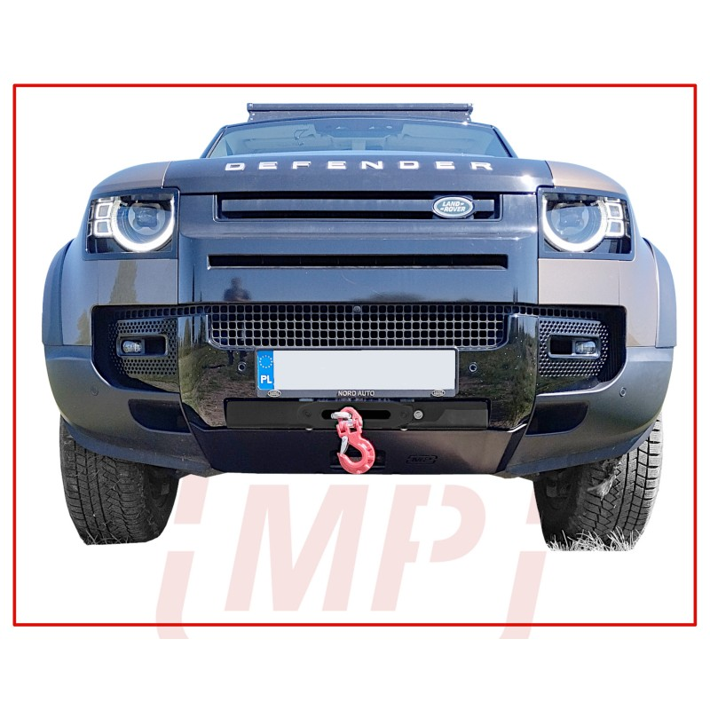 Płyta montażowa wyciagarki do Land Rover Defender D300