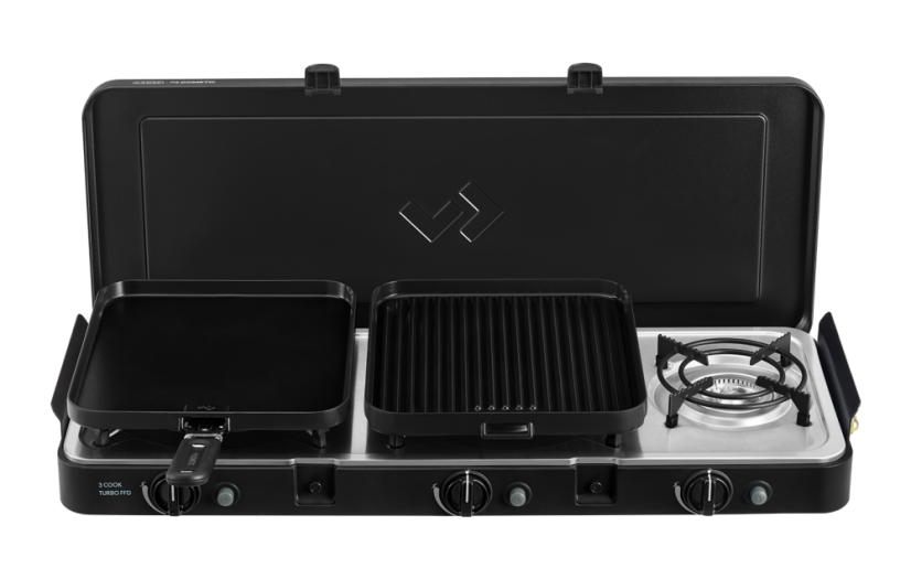 Vařič s plotýnkami 3 Cook Turbo Deluxe, 30 mbar