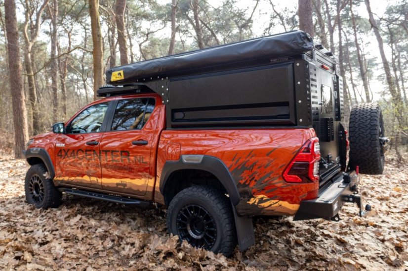 Bushtech Bush Cabin kempovací nástavba Toyota Hilux (2016-)-Double Cab