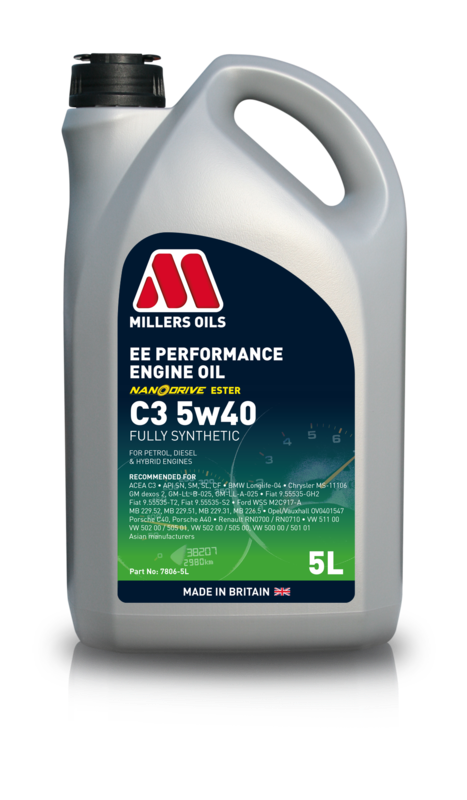 EE PERFORMANCE C3 5w40 5L motorový olej EE PERFORMANCE C3 5w40 5L motorový olej