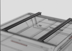 Hliníkové střešní příčníky JUSN DESIGN pro hardtop JD10  middle