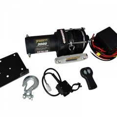 Naviják 3000 lb Kangaroo WINCH syntetické lano 12V