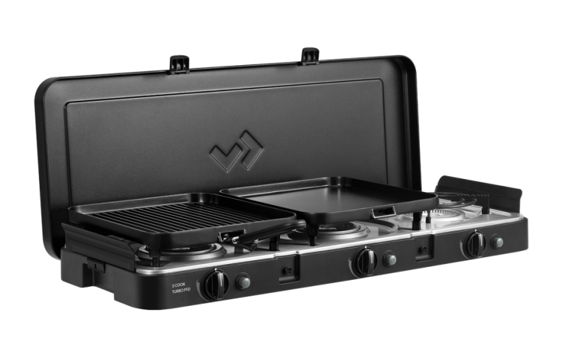 Vařič s plotýnkami 3 Cook Turbo Deluxe, 30 mbar