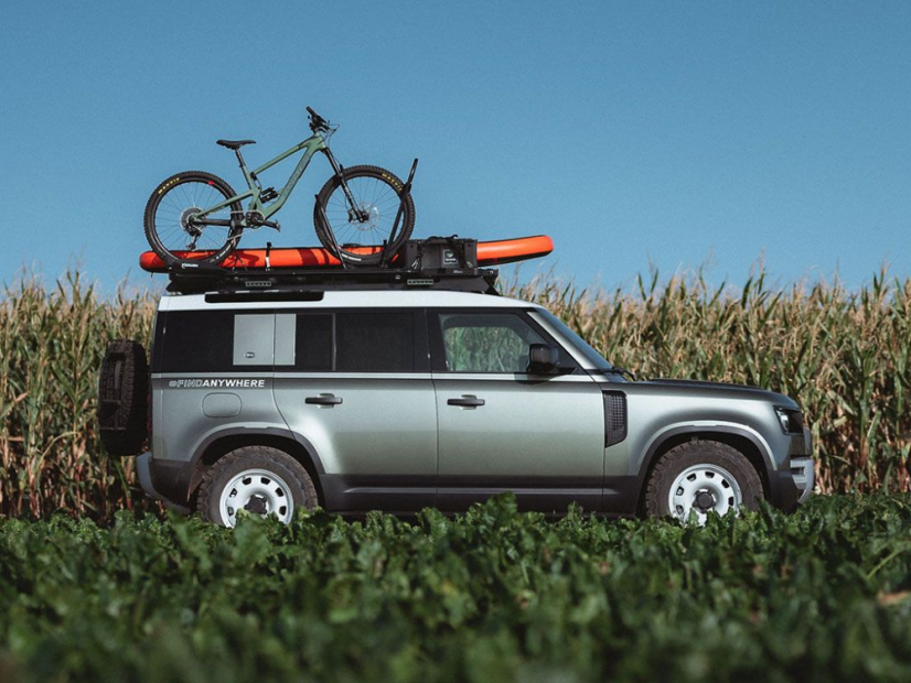 Expediční zahrádka LR new DEFENDER 110 bez OEM t-drážek