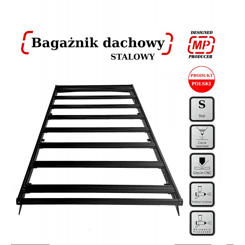 Střešní zahrádka LR discovery 3 a 4 ocel