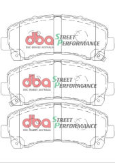 Brzdové dostičky ISUZU D-MAX Street Performance