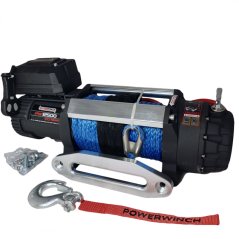 Naviják 12500 Extrem 12V syntetické lano