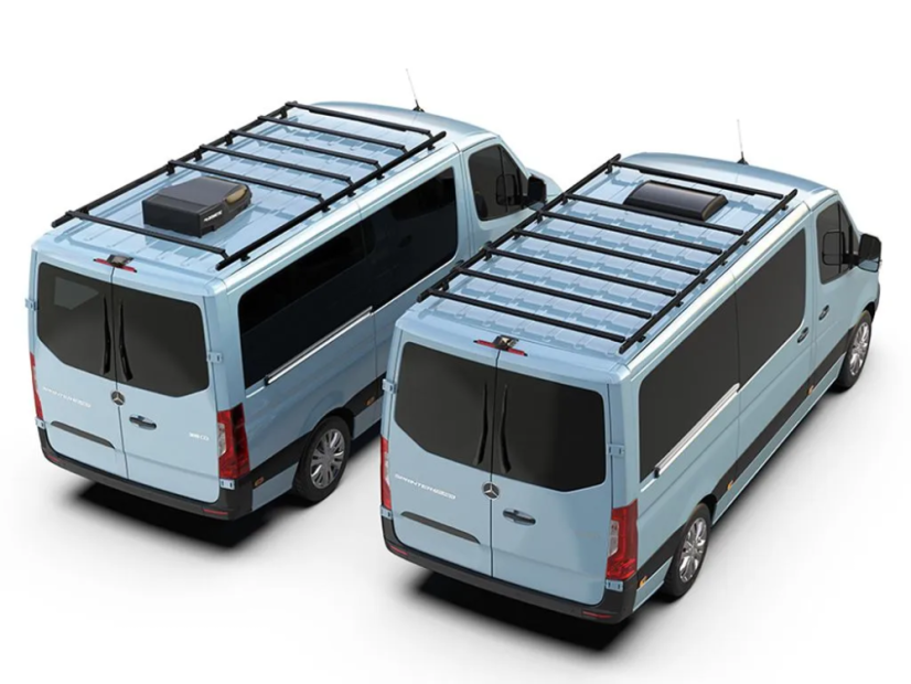 Sada nosičů Mercedes-Benz Sprinter (L2H1/144“ MWB/Standardní střecha) (2006-současnost) Slimpro Van Rack Kit