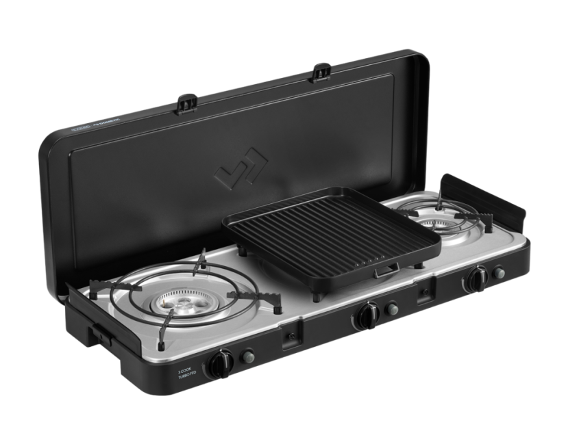 Vařič s plotýnkami 3 Cook Turbo Deluxe, 30 mbar