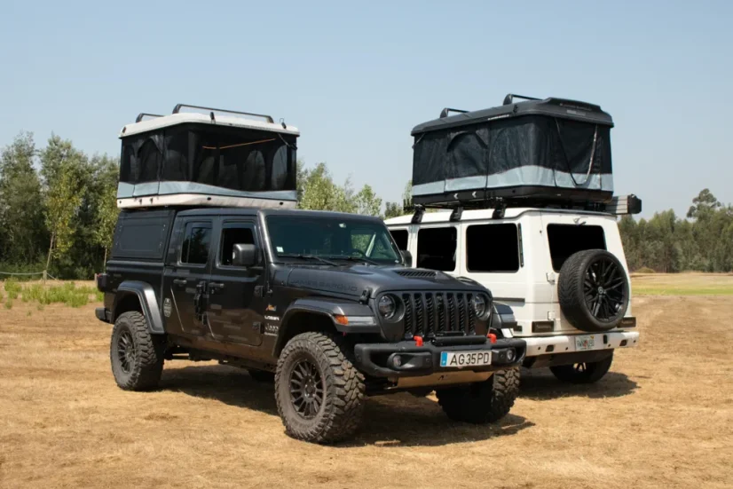 Evasion M PROLINE střešní stan černošedá