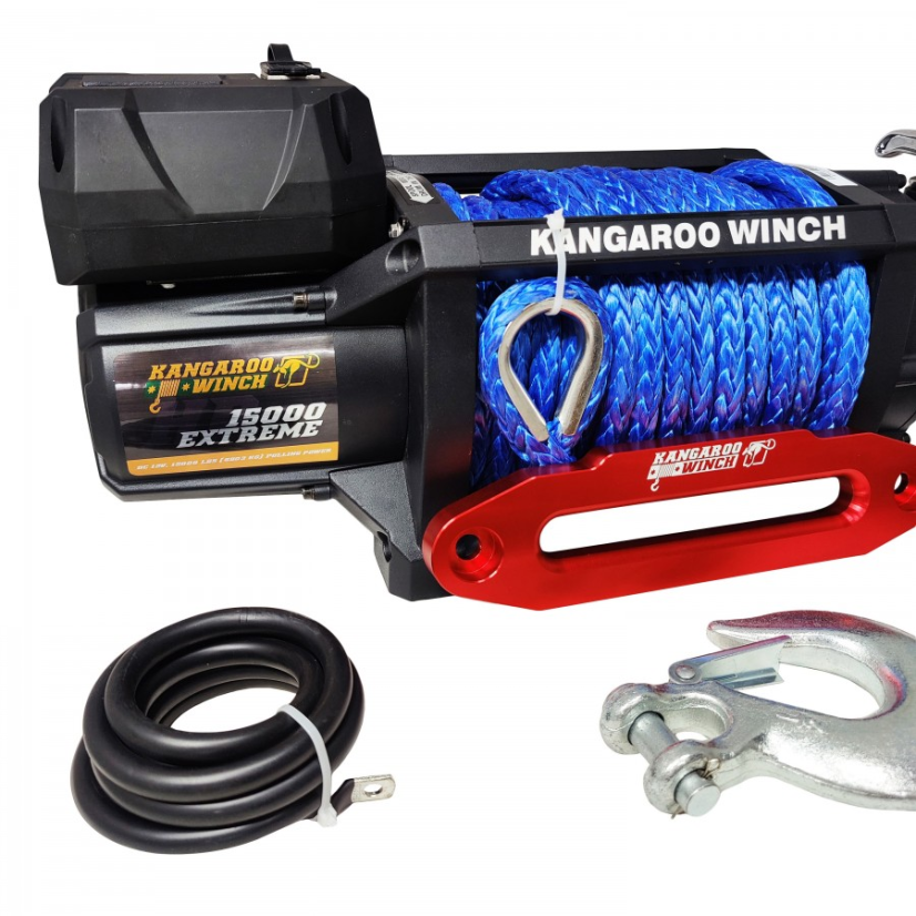 Naviják 15000 Extrem HD 12V synt. lano