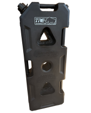 Plastový kanystr 8 galonů plochý (30,4 litrů) - černý