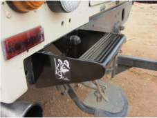 Žebřík a nášlap K9 Land Rover Defender 110