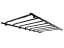 Sada nosičů Mercedes-Benz Sprinter (L2H1/144“ MWB/Standardní střecha) (2006-současnost) Slimpro Van Rack Kit
