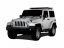 Zahrádka 1/2 Jeep Wrangler JK 2dv (2007-2018)