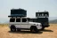 Strešný stan Evasion M PROLINE, čierno-sivý