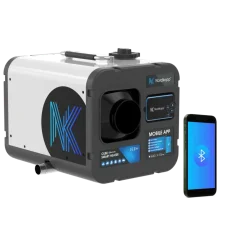 Ohřívač vzduchu naftový Cube 5 kW s Bluetooth