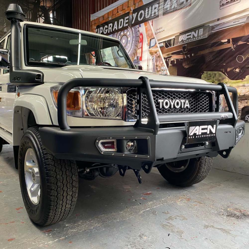 Nárazník pevnostní bullbar TOYOTA HZJ 76,78,79