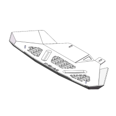 Osłona drążków przednich i ochrona chłodnicy - Ford Raptor 2023