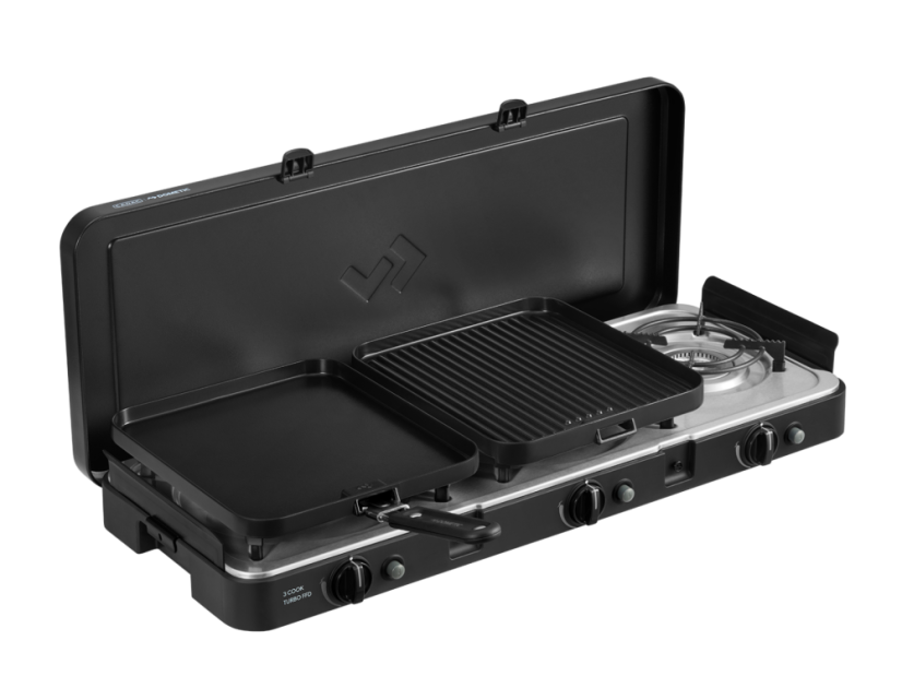 Vařič s plotýnkami 3 Cook Turbo Deluxe, 30 mbar