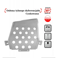 Kryt zadního diferenciálu zinkovaný Land Rover Discovery 4/3