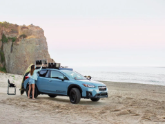 Zestaw bagażnika dachowego Slimsport Subaru XV Crosstrek 2. generacji (GT) (2017-2023)