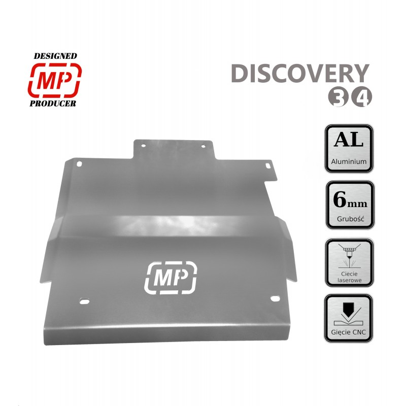 Kryt převodovky  hliník Land Rover D4 + D3