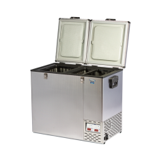 Dvou komorová lednička a mraznička 110L National Luna Legacy Smart QC 12 V/24 V