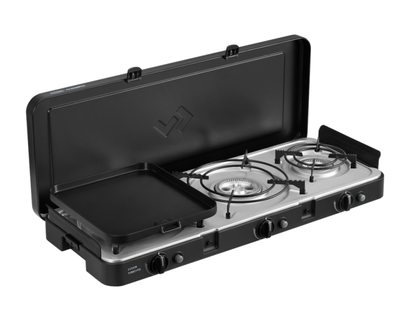 Vařič s plotýnkami 3 Cook Turbo Deluxe, 30 mbar