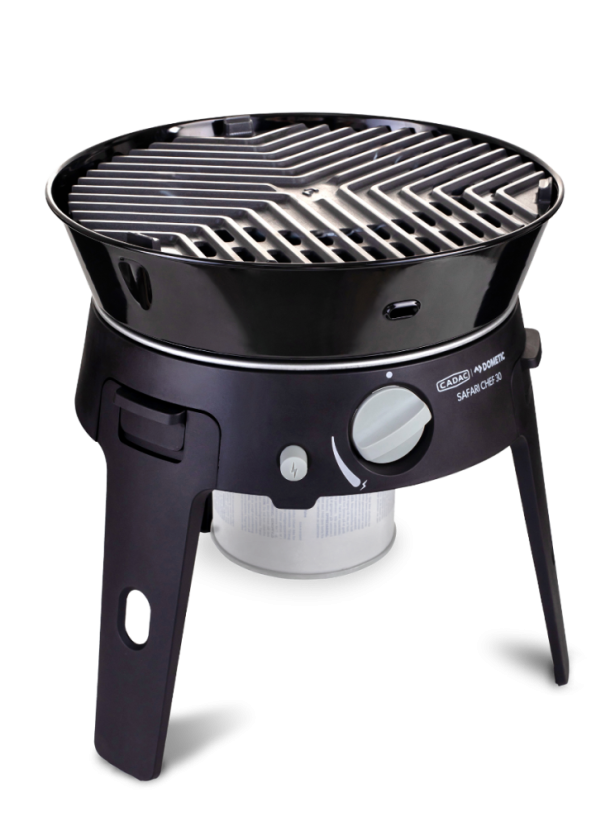 Gril Safari Chef 30 HP Combo na cesty do kempu i zahradu