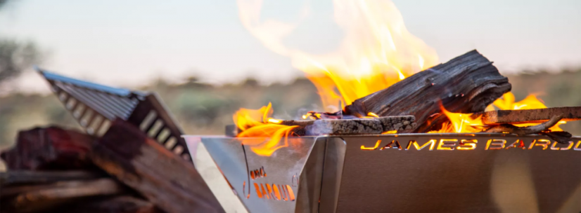 Gril barbeque James Baroud skládací